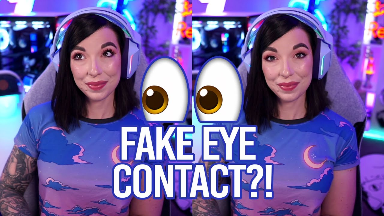 COOL OR CURSED?! | NVIDIA Broadcast AI Eye Contact