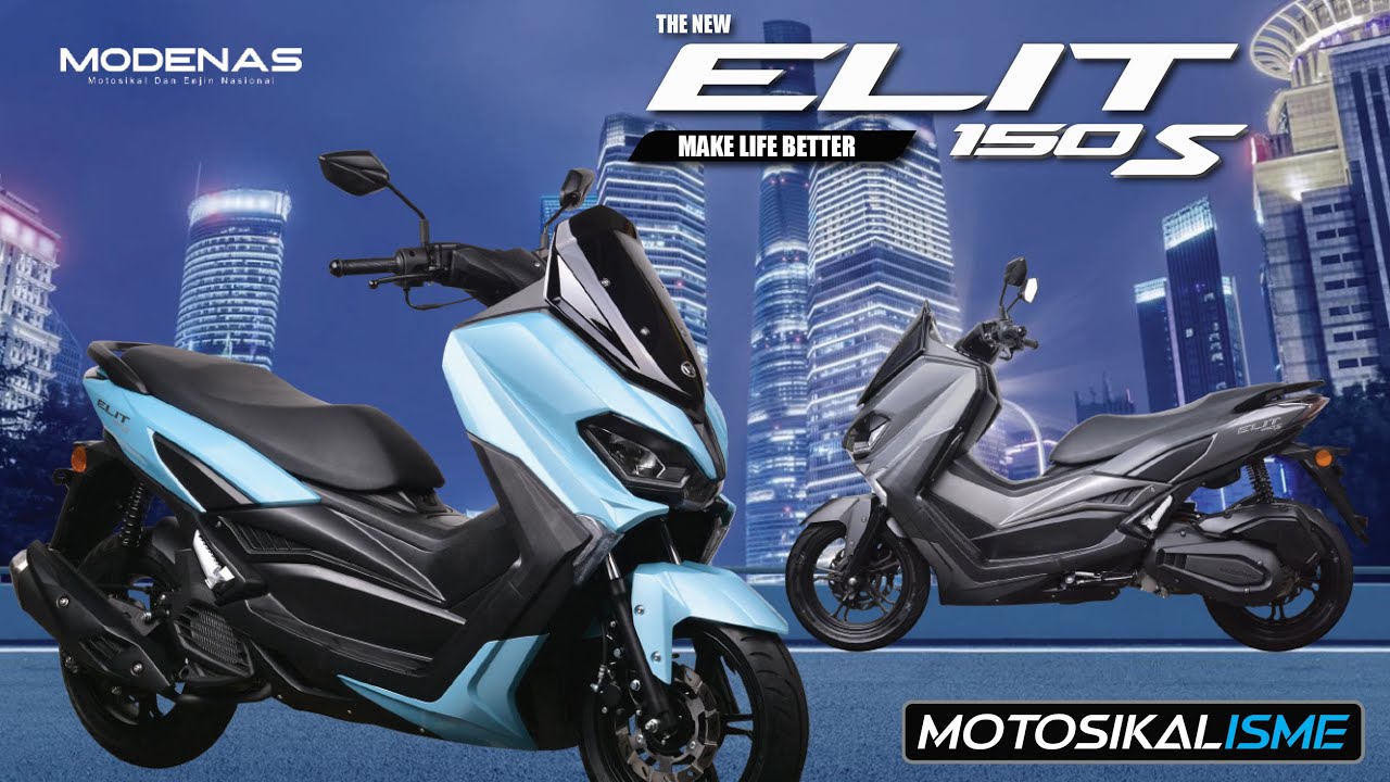 MODENAS ELIT 150S NOW AVAILABLE IN MALAYSIA | MODENAS 30th ANNIVERSARY
