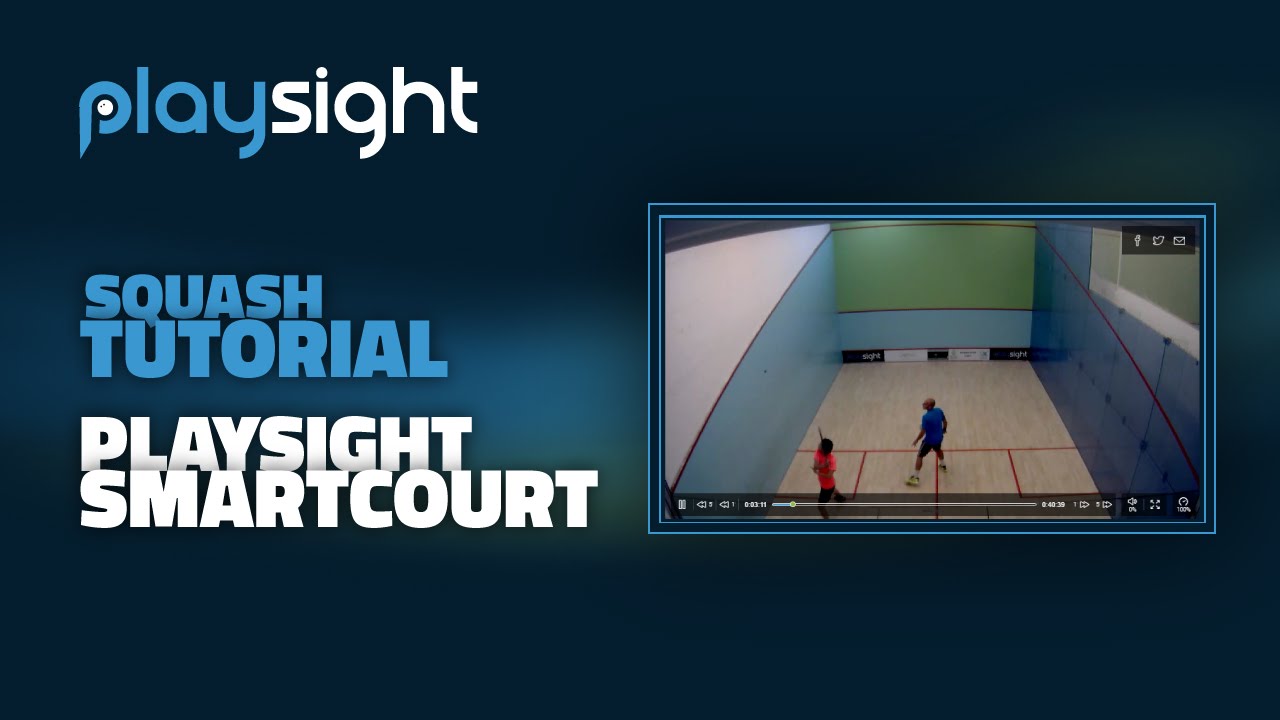 PlaySight SmartCourt for Squash - Overview