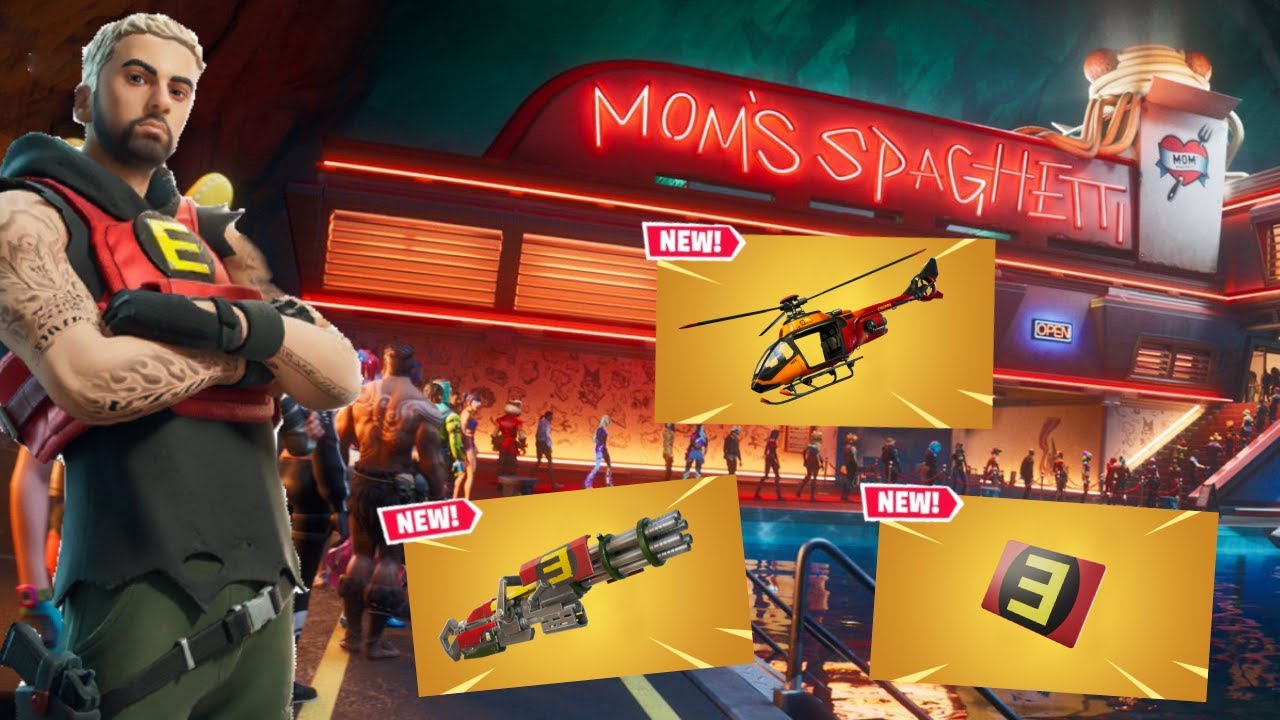 New Poi-Spaghetti Grotto and Mythic&mdash;Fortnite Chapter 2 Remix Gameplay