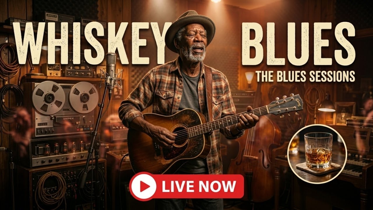 The Ultimate Whiskey Blues Lounge 🍷 Slow Guitar Sessions