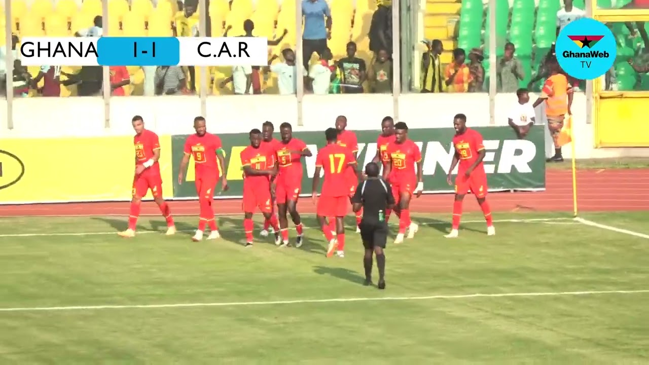 Ghana 2-1 Central African Republic | Goal Highlights | 2023 AFCON Qualifiers