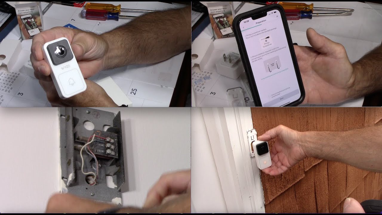 How To Install A Wyze Video Doorbell Complete Installation For The First Time DIYer
