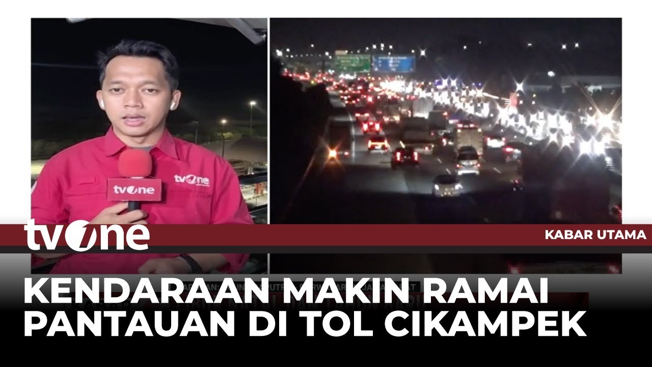 Gerbang Tol Cikampek Utama Mulai Dipadati Antrean Kendaraan | Kabar Utama