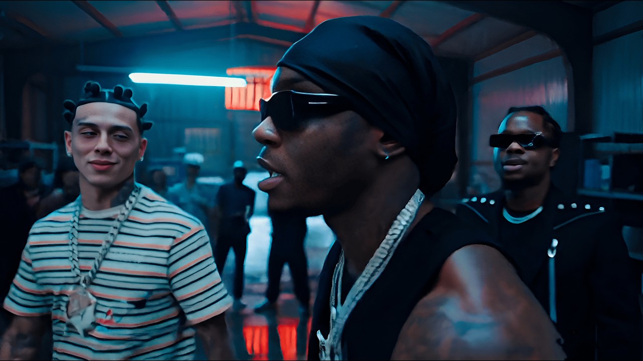 HIMRA FEAT CENTRAL CEE, LETO(Clip officiel AI) Prod by Sagbeatz
