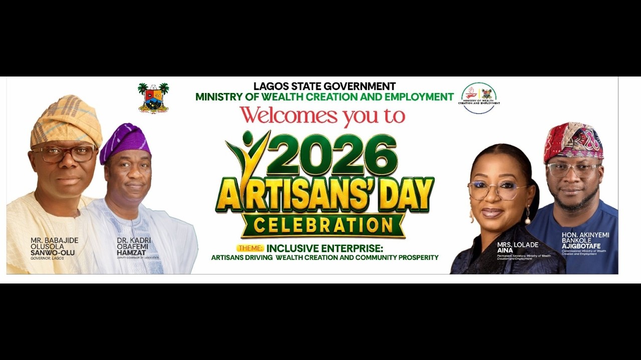 LAGOS STATE GOVERNMENT || 16TH TRADESMEN & ARTISAN'S DAY CELEBRATION. 2026