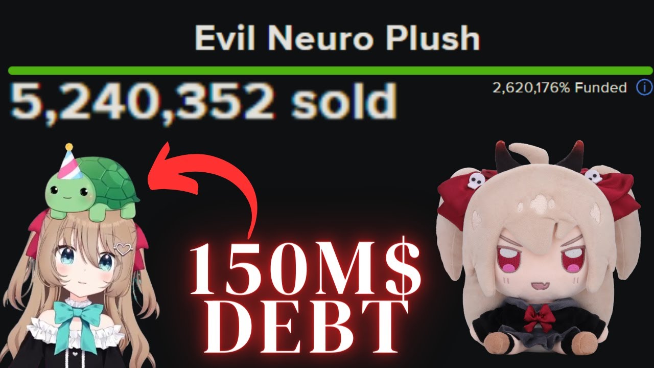 Vedal Accidentally Gave Away 5 Million Free Plushies