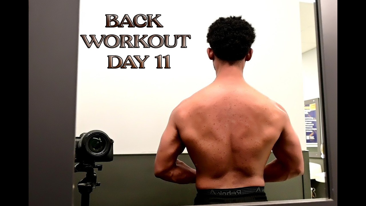 ስብሒ ምጉዳል & ምህናጽ Muscle  DAY 11 Back