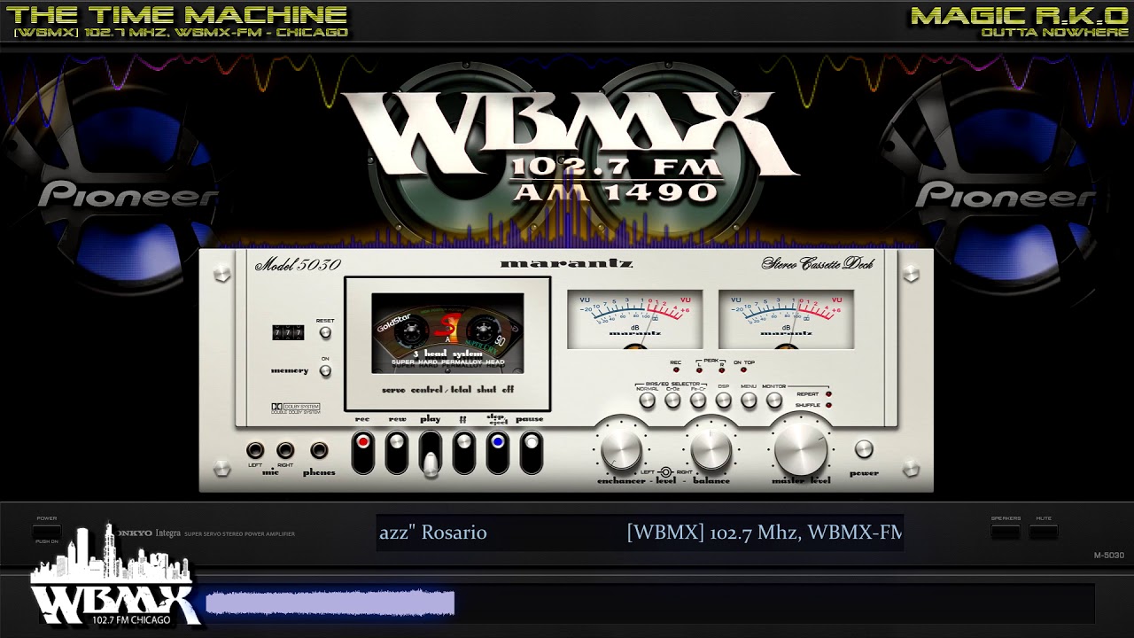 [WBMX] 102.7 Mhz, WBMX FM (1986) The Hot Mix 5 with Ralphi 