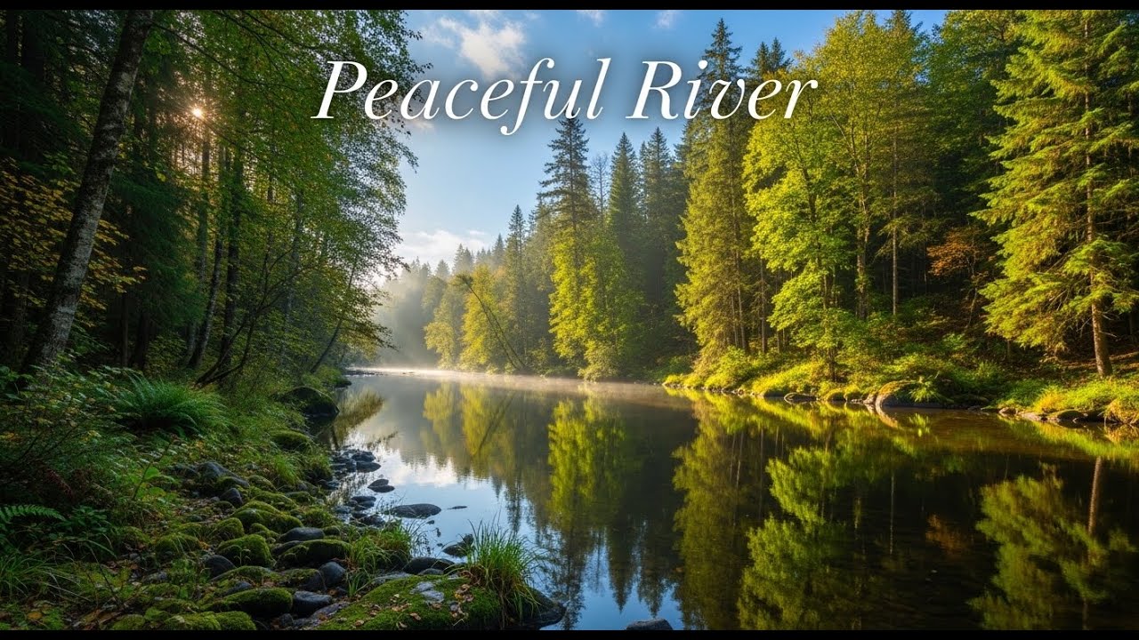 River Ambience 🌿 Soothing Flowing Water Sounds for Meditation and Deep Sleep #779
