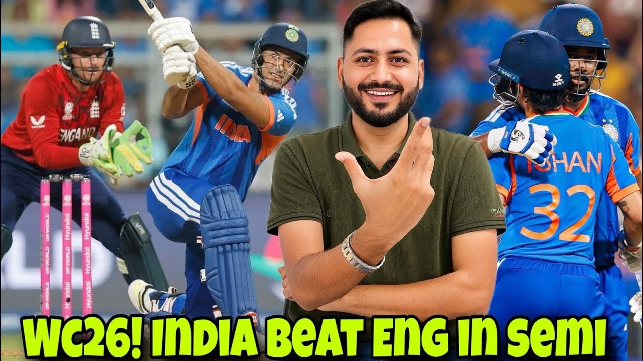 Live 2nd Semifinal! India vs England! 4th highest total in T20 World Cups! Ep 471