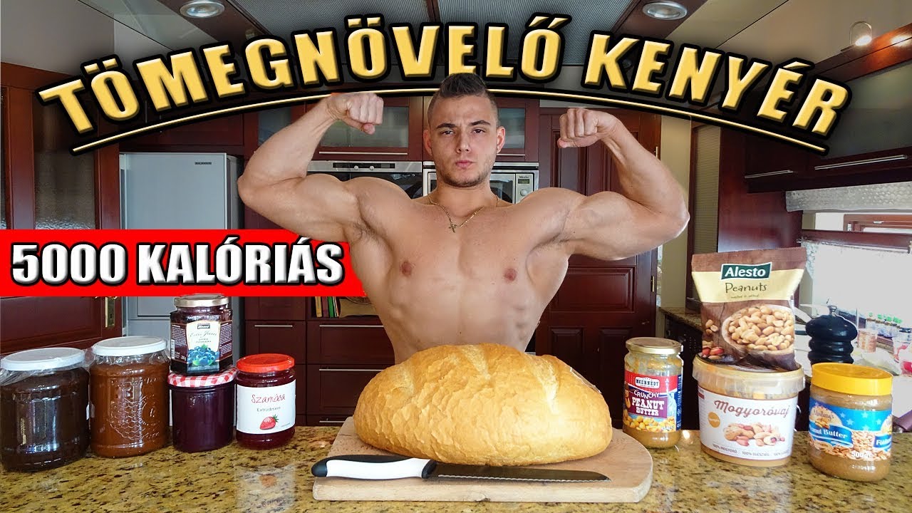 5000 KALÓRIÁS TÖMEGNÖVELÔ KENYÉR - Ezt vidd suliba!