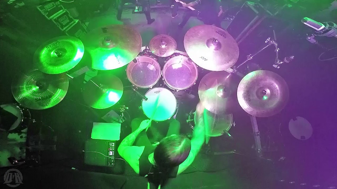 MONUMENT OF MISANTHROPY - Malformation-Simon Schilling-Live in Poland 2018 (Drum Cam)