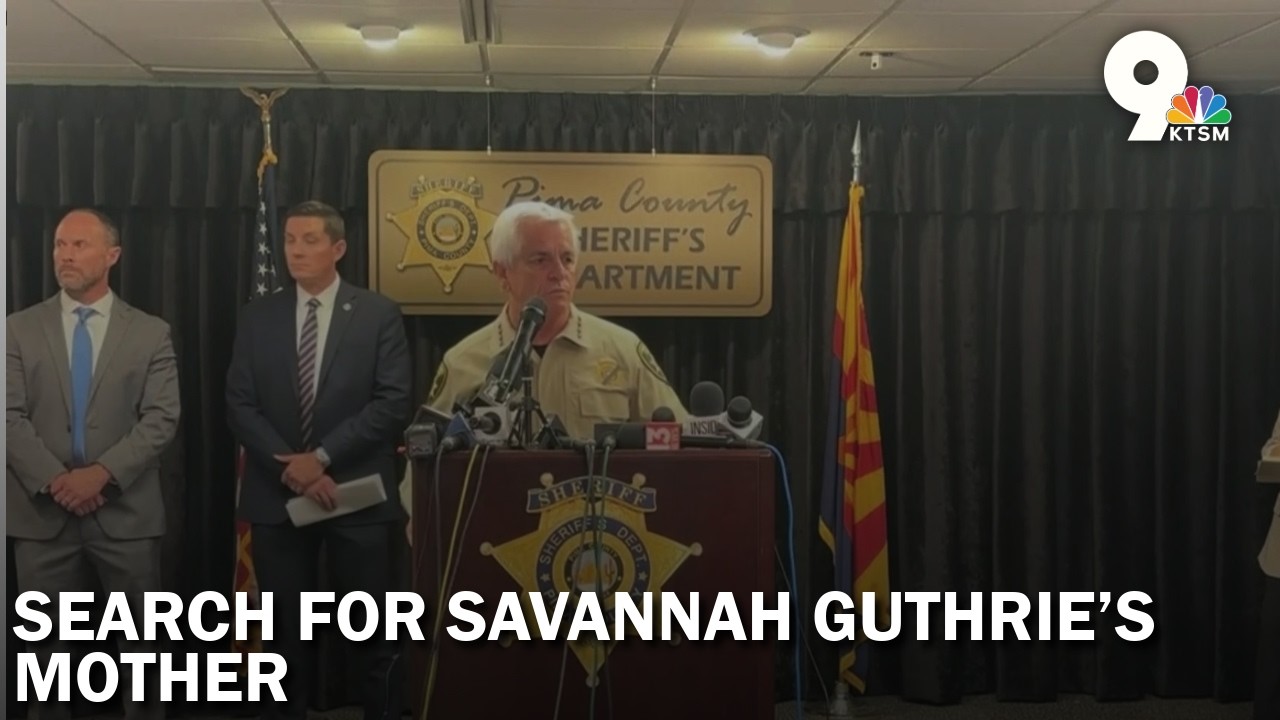The Pima County Sheriff’s Office on Savannah Guthrie’s mother search