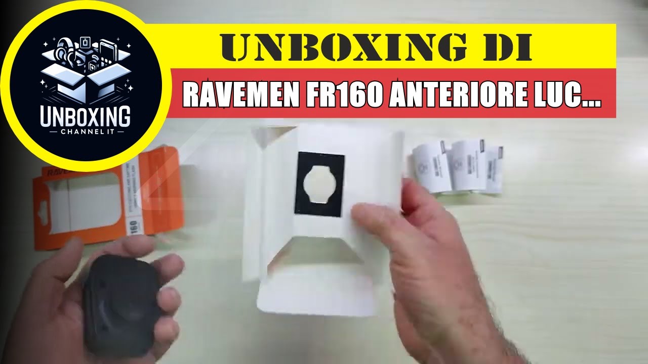 RAVEMEN FR160 Anteriore Luce Compatibile con Garmin Ciclocomputer