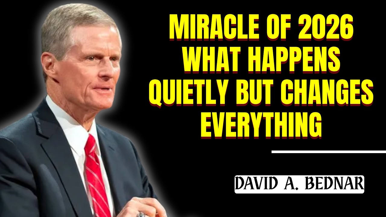 David A  Bednar - Miracle of 2026: What Happens Quietly but Changes Everything