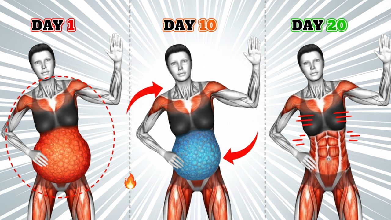 Wake Up to a FLATTER BELLY ➜ 30-Min Standing Morning Workout | Burn Belly Fat & Boost Energy 🔥