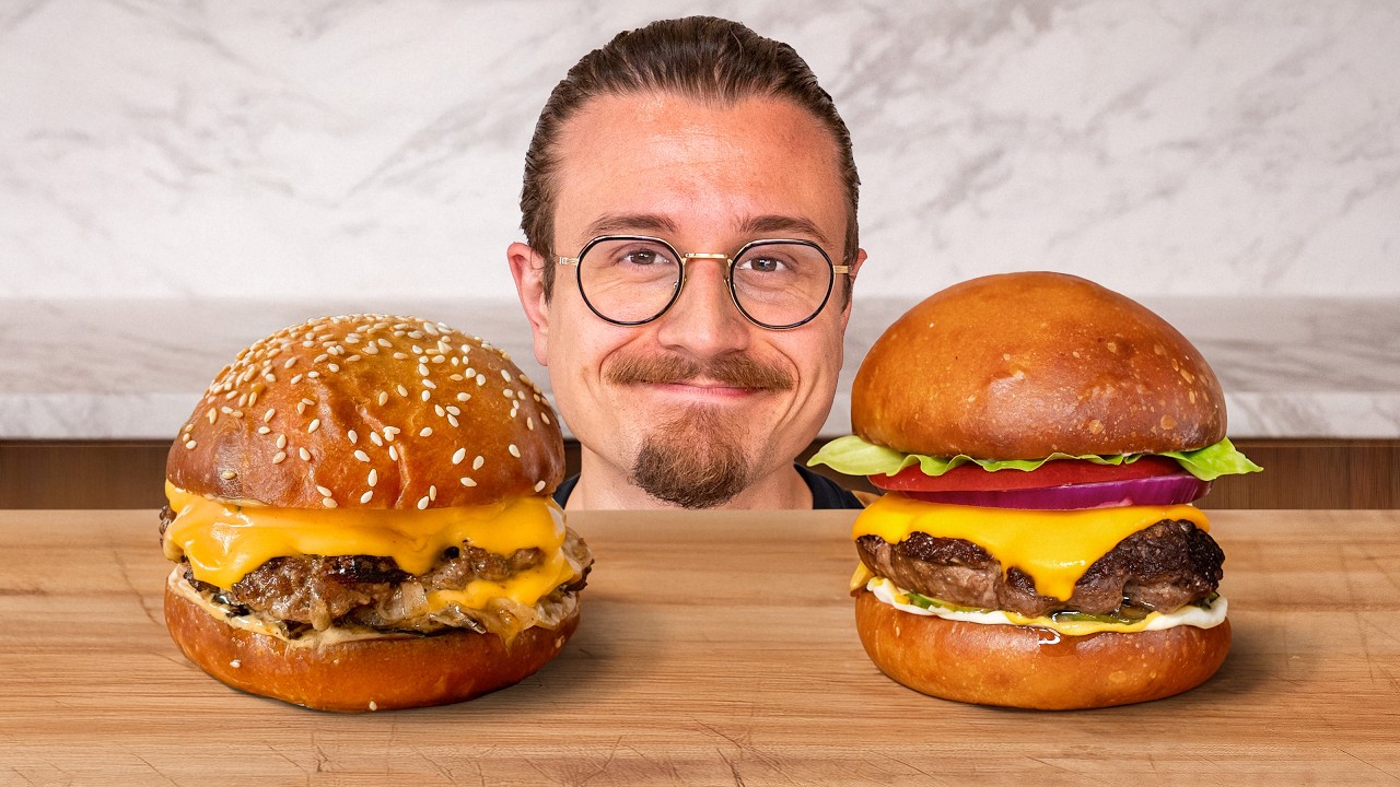 The Perfect Hamburger at Home (2 Ways)