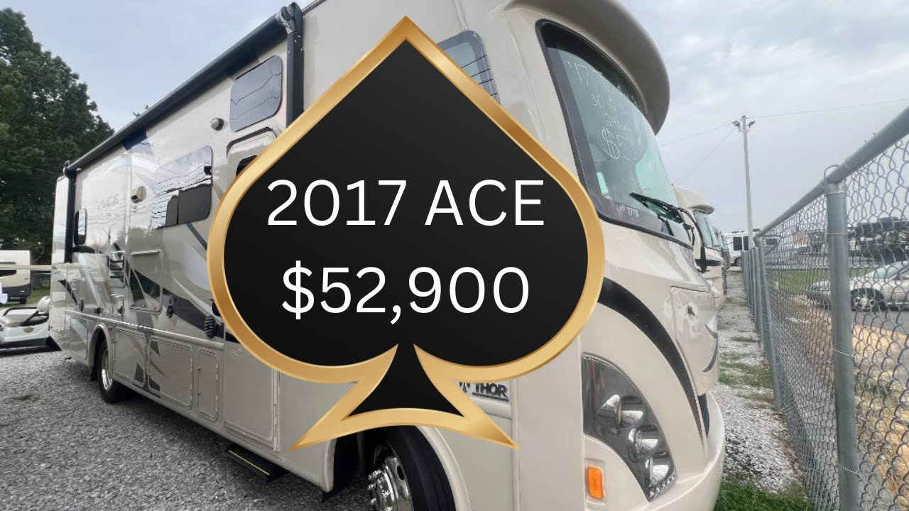 ON SALE!!!!!LOOK AT THIS 2017 ACE ONLY 24K MILES! $52,900