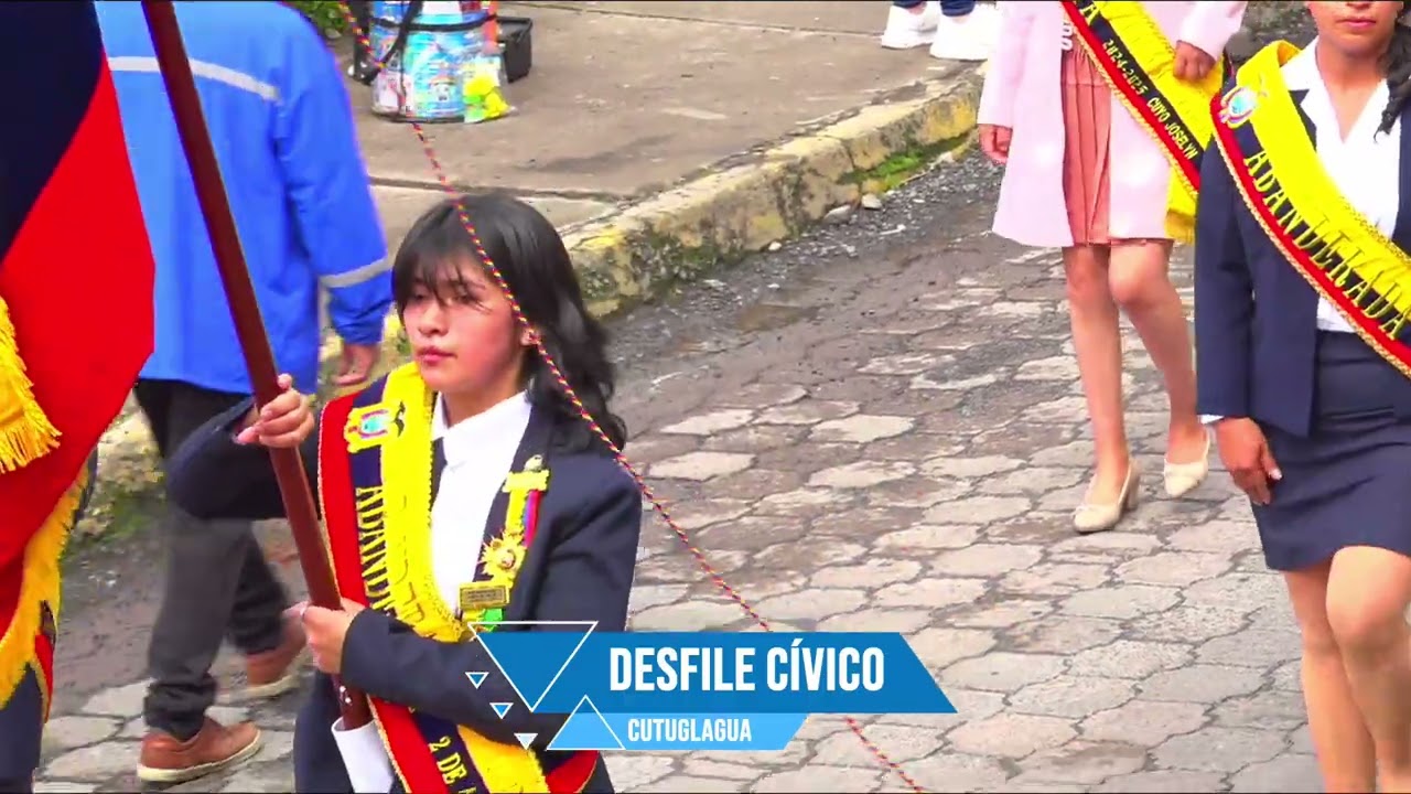 Desfile Cívico Cutuglagua 2025
