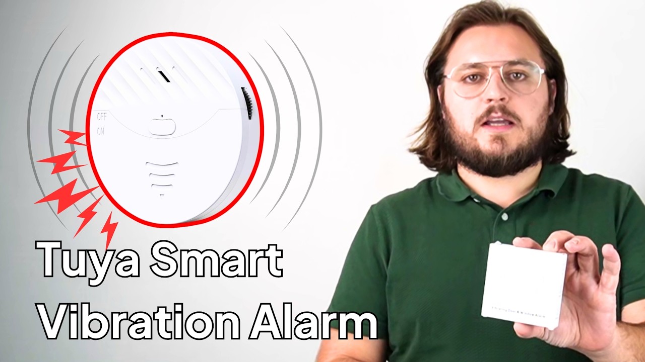 Your Windows, Doors & Drawers Deserve This - The Tuya WiFi Vibration Sensor!