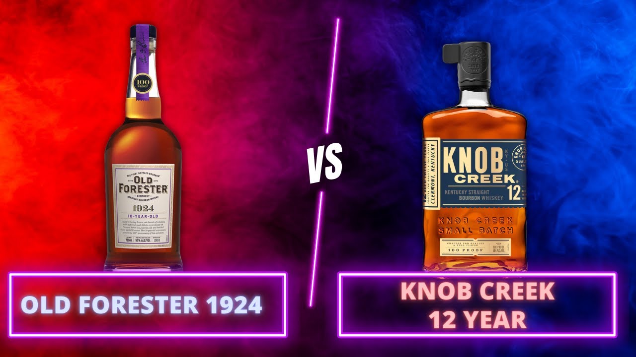 Where's The Sweetness!? | Old Forester 1924 vs Knob Creek 12 Year