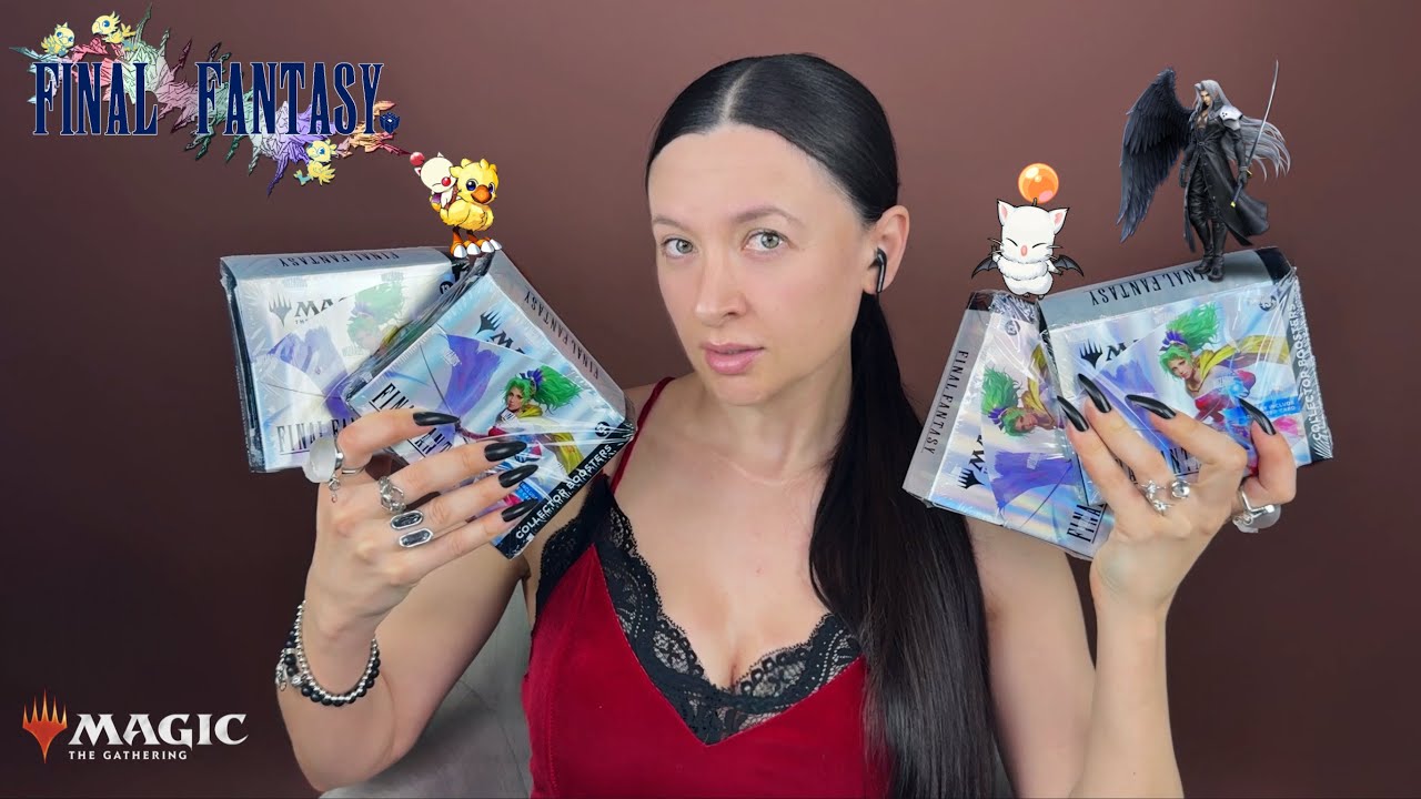 Final Fantasy Collector Boosters MTG  *ASMR