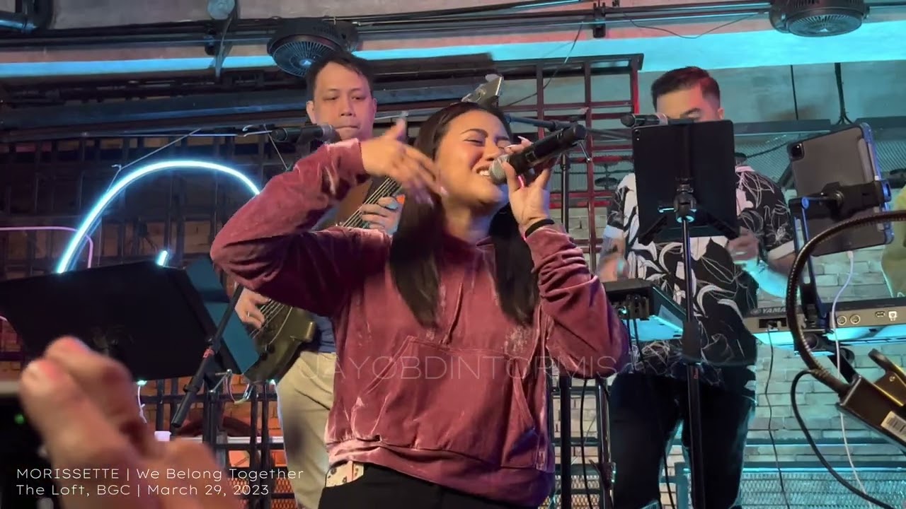 MORISSETTE - We Belong Together (HD) [Good Times at The Loft]