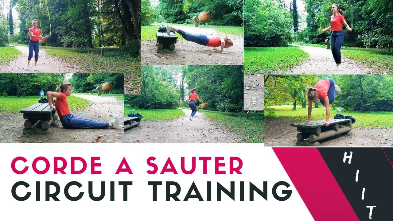 CORDE À SAUTER Circuit training CARDIO CROSSFIT HIIT #7