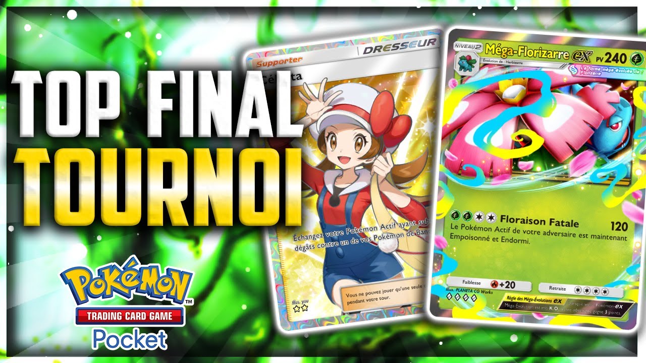 VOICI le PREMIER DECK FLORIZARRE à ARRIVER en TOP d'un TOURNOI sur Pokemon TCG Pocket