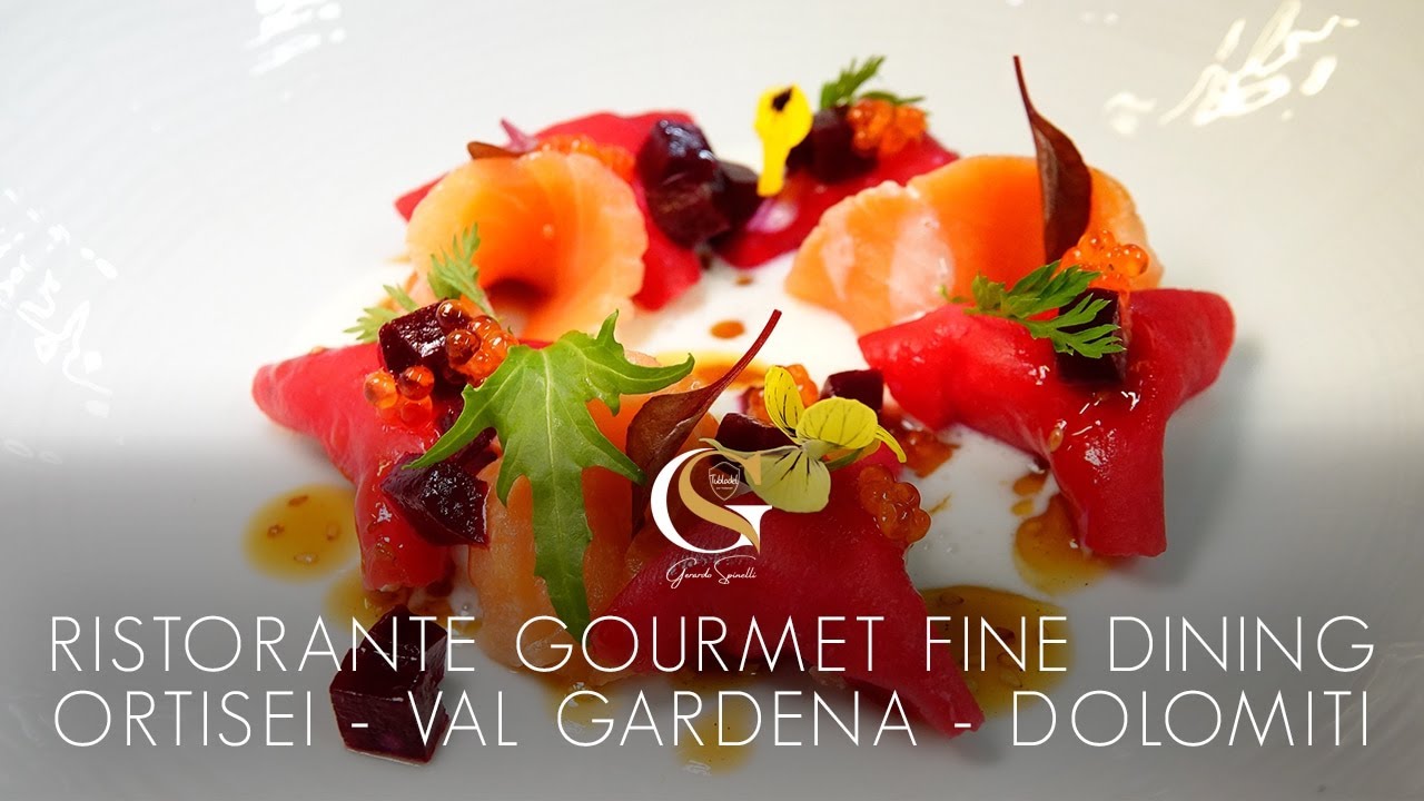 Ristorante Gourmet Fine Dining Ortisei Val Gardena Dolomiti Bolzano Tubladel Chef Gerardo Spinelli
