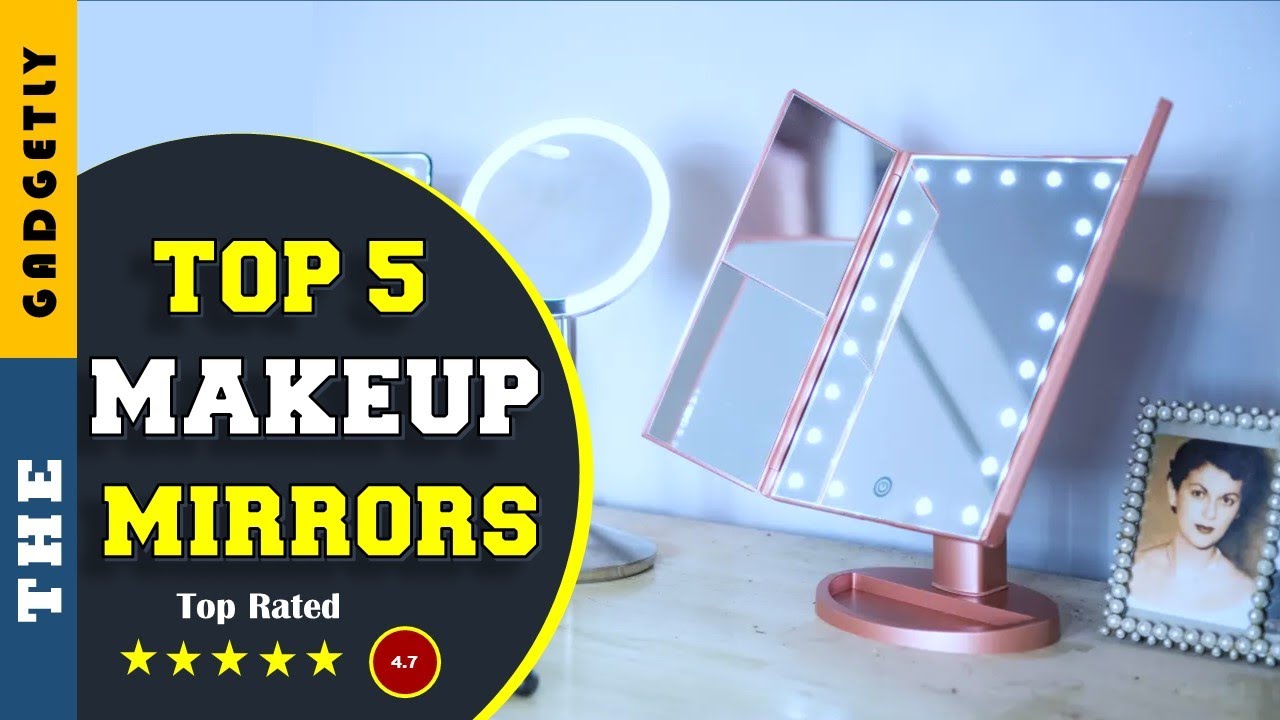 ✅ Top 5: Best Lighted Makeup Mirrors | Vanity Mirrors 2022 [Tested & Reviewed]