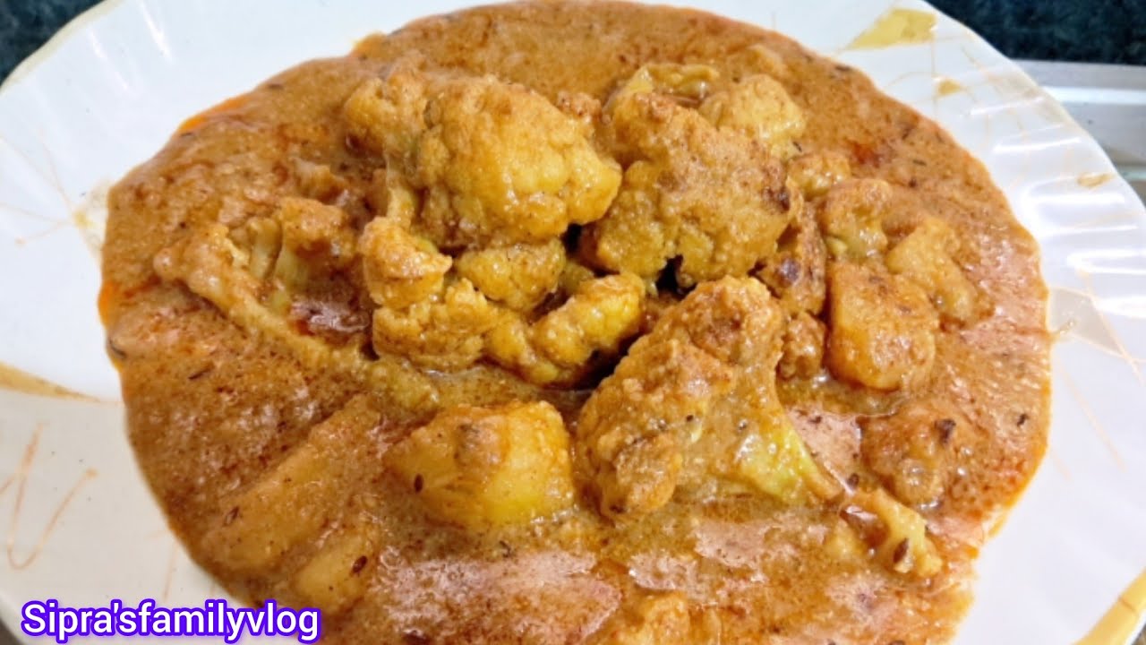 বাদাম ফুলকপি একবার বানিয়ে দেখুন বাড়ির সবাই আঙ্গুল চেটেপুটে খাবে 👌 / bengali recipe