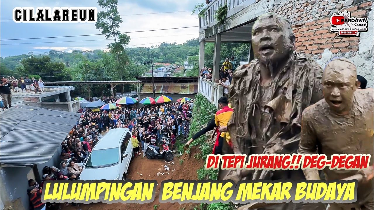 Lulumpingan Di Pinggir Jurang!! Bikin Deg-deg an || Benjang Mekar Budaya