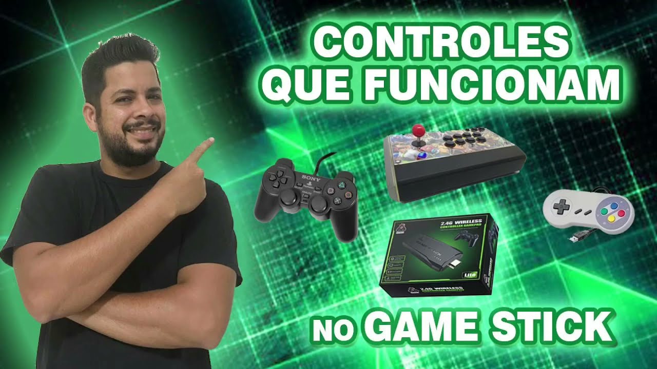Game Stick 4k- Tipos de controles alternativos para usar no Game Stick