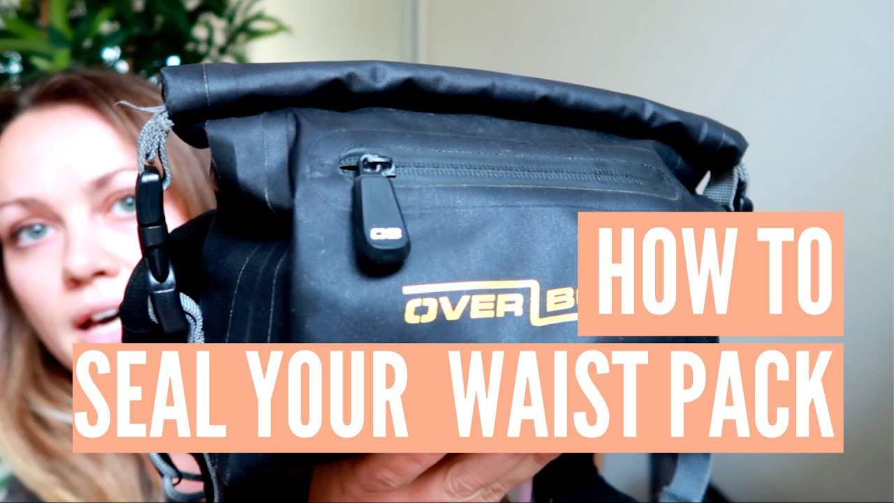 How To Seal Your Waterproof Waist Pack 🏄‍♀️  // She SUPs