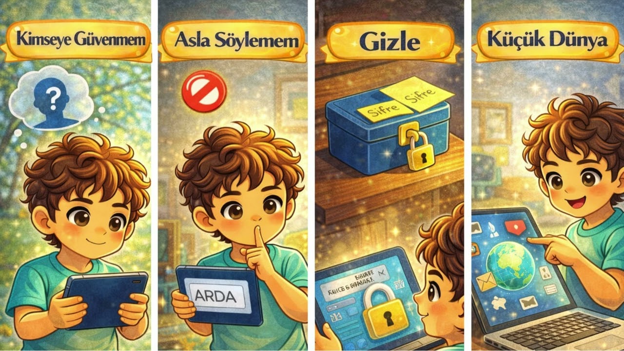 G&Uuml;VENLİ İNTERNET ŞARKISI 💻🛡️ | &Ccedil;ocuklar İ&ccedil;in Dijital G&uuml;venlik ve Ekran S&uuml;resi