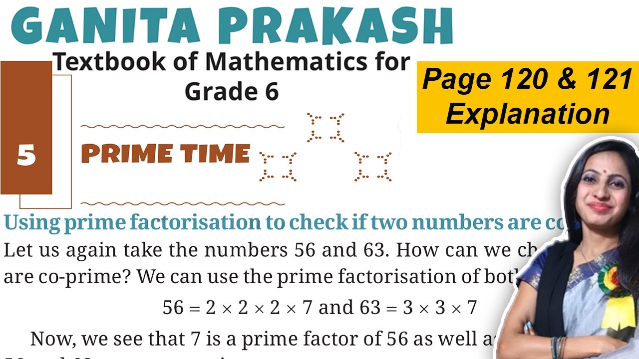 Ganita Prakash Class 6 Chapter 5 Prime time | Page 120 & 121 Explanation
