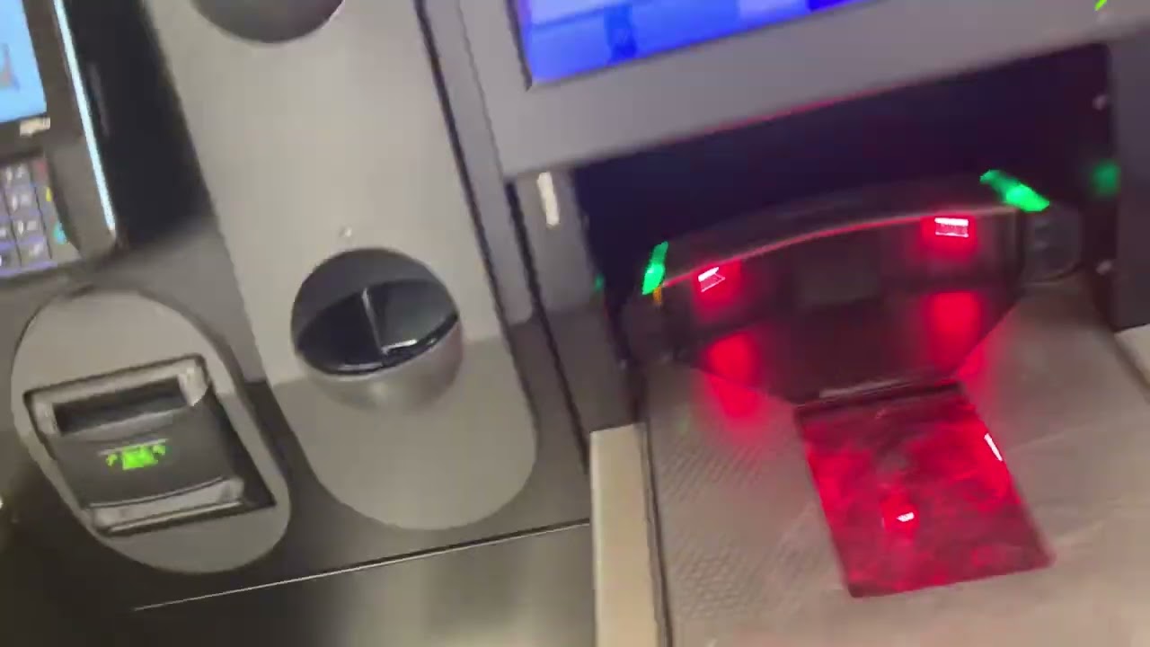 Toshiba belt self checkout at giant eagle route 88 library road bethel park pa