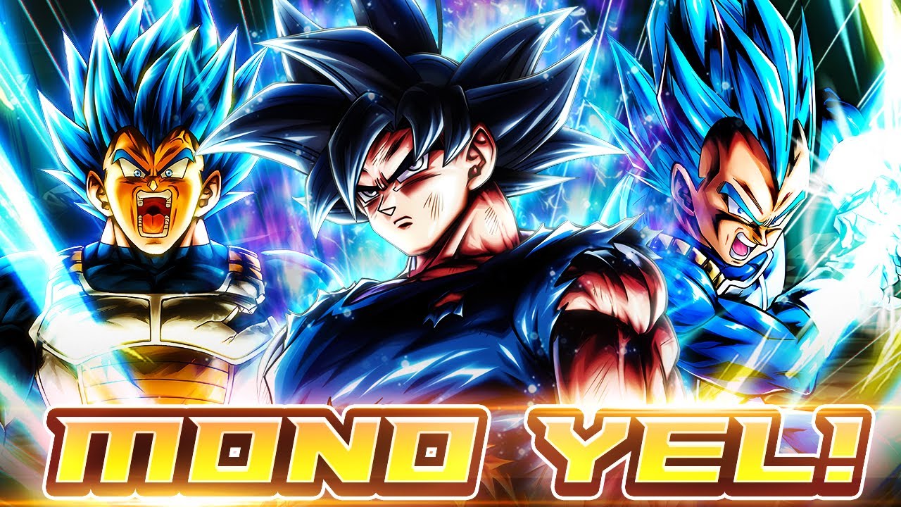THE STRONGEST YEL HAS EVER BEEN! MONO YEL HAS ZERO ISSUE DESTROYING RED UNITS! | Dragon Ball Legends