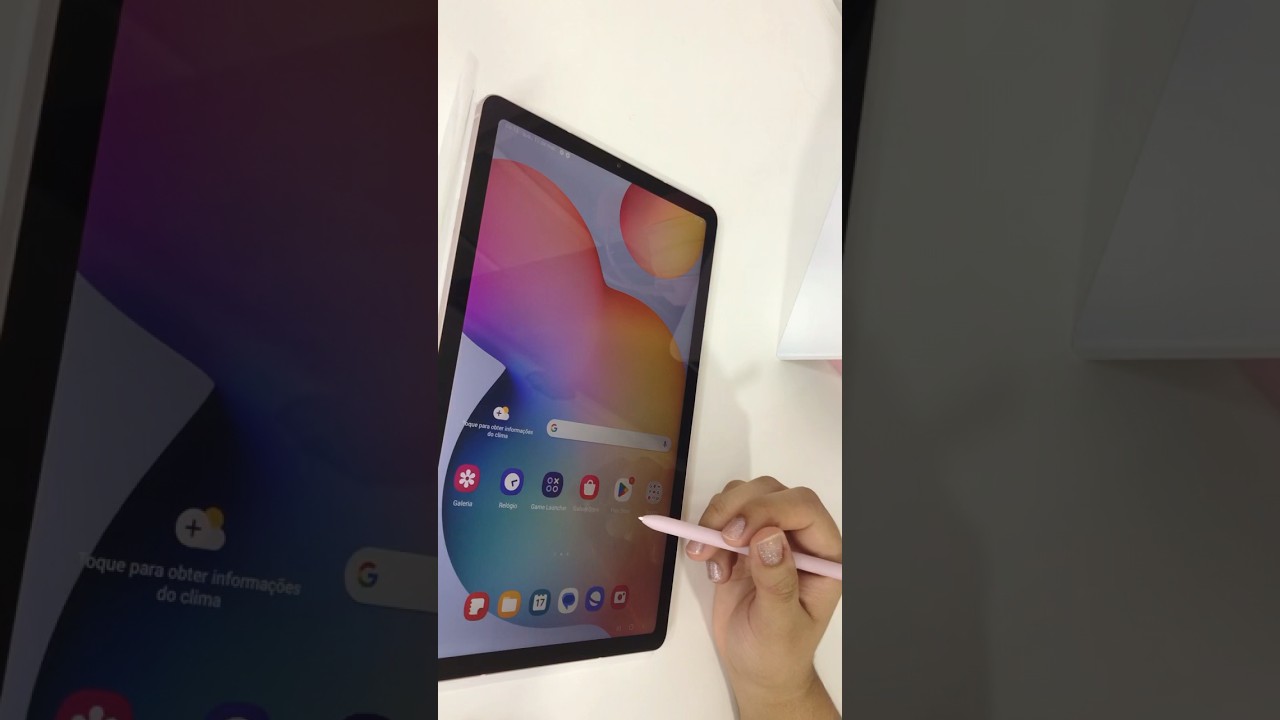 Samsung Galaxy Tab S6 Lite Rosa #unboxing