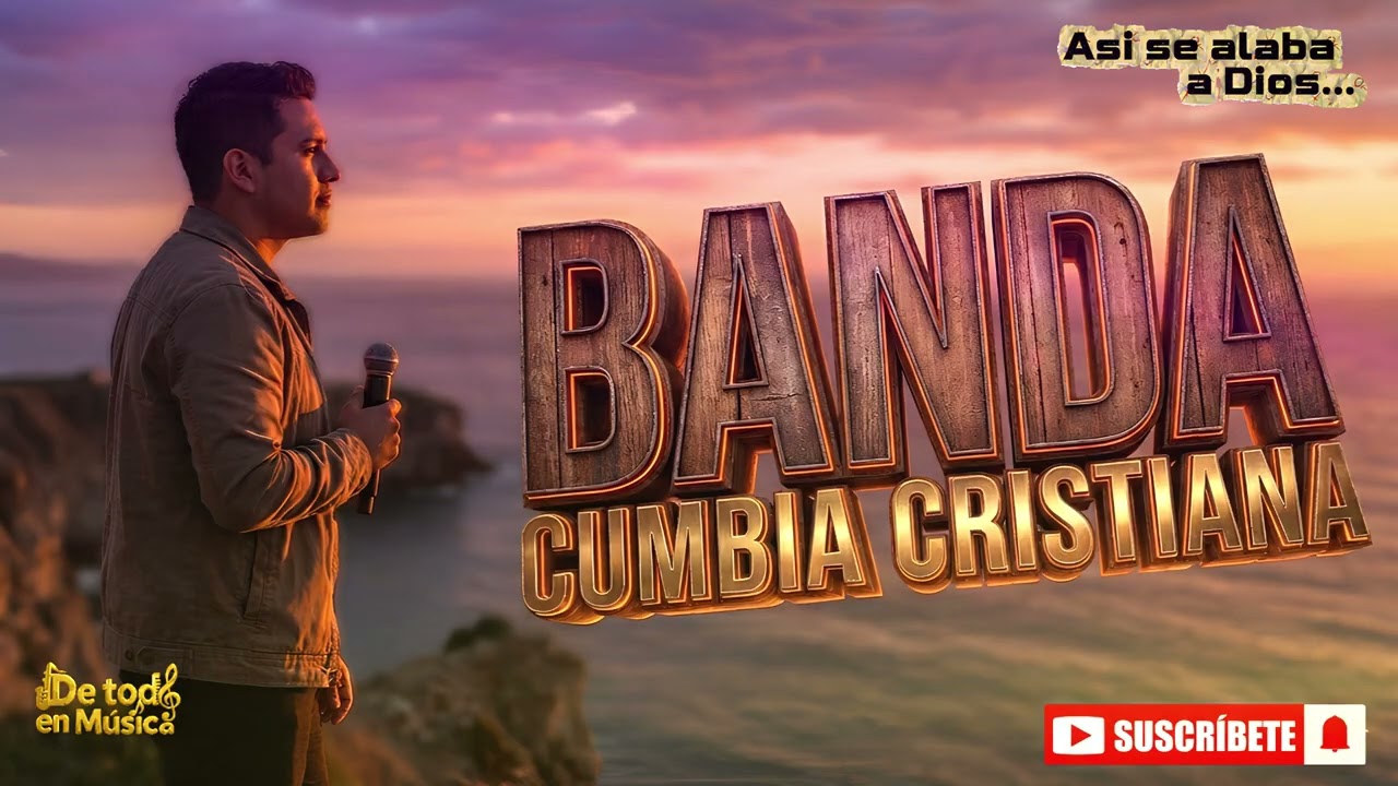 🎺 Cumbia Cristiana en Estilo Banda | Pura Alabanza