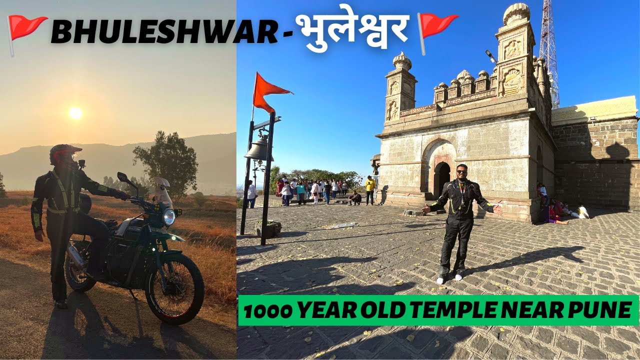 Bhuleshwar Temple Pune - Weekend Getaway On Royal Enfield Himalayan