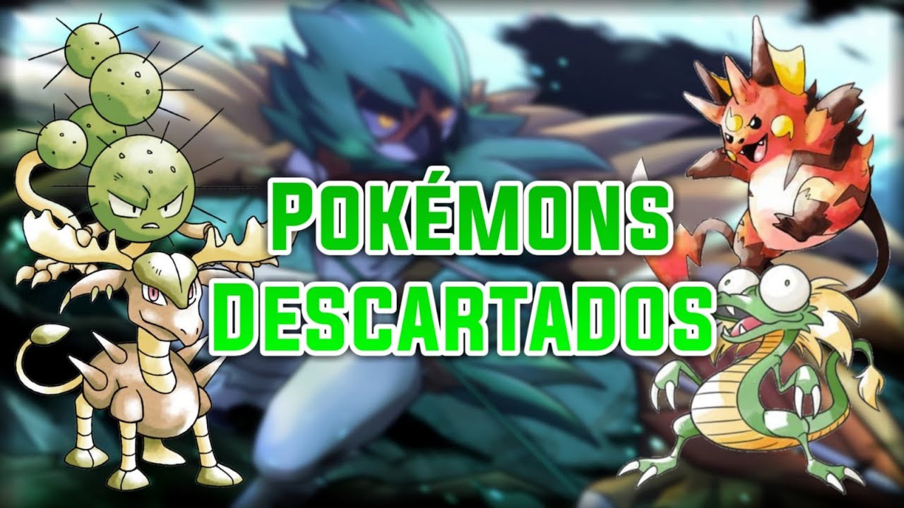 Pokémons descartados parte 1
