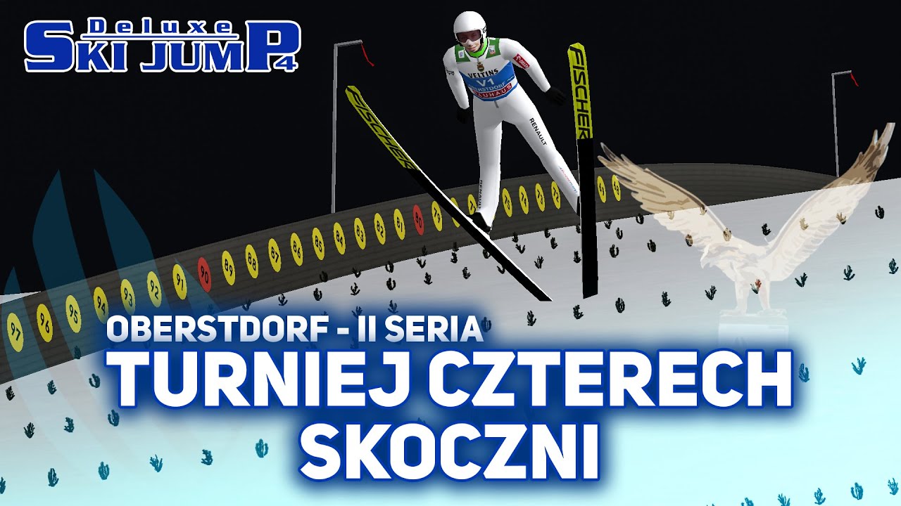 DSJ 4 TURNIEJ CZTERECH SKOCZNI - OBERSTDORF - II SERIA