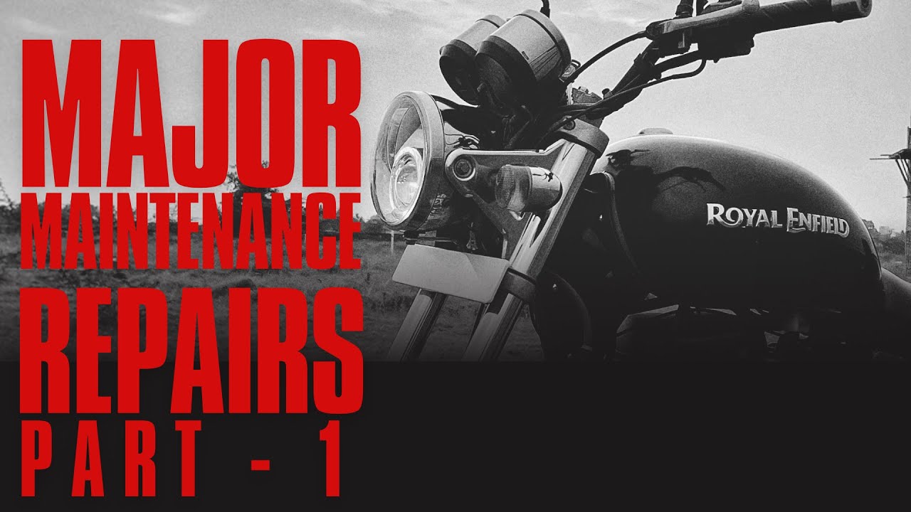 Major Maintenance Repairs Made On My Royal Enfield Thunderbird 500 BS4 | PART - 1 | sketchsairam
