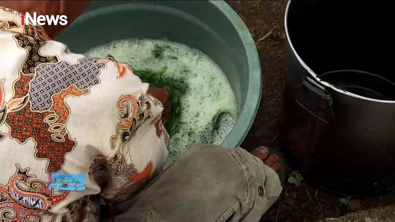 Proses Pembuatan Cincau Bahan Bedak #iNewsFiles 27/03