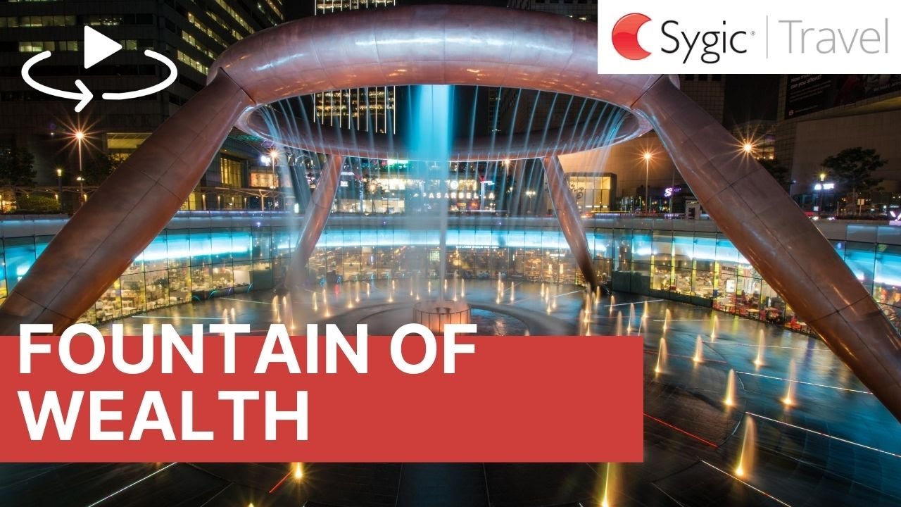 360 video: Fountain of Wealth, Singapore