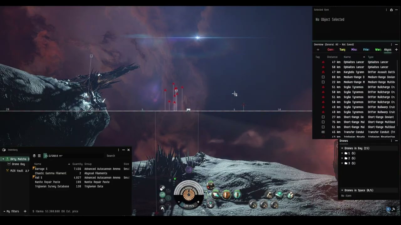 EVE Online - Abyssal Deadspace, T5 Ishtar, 900M fit