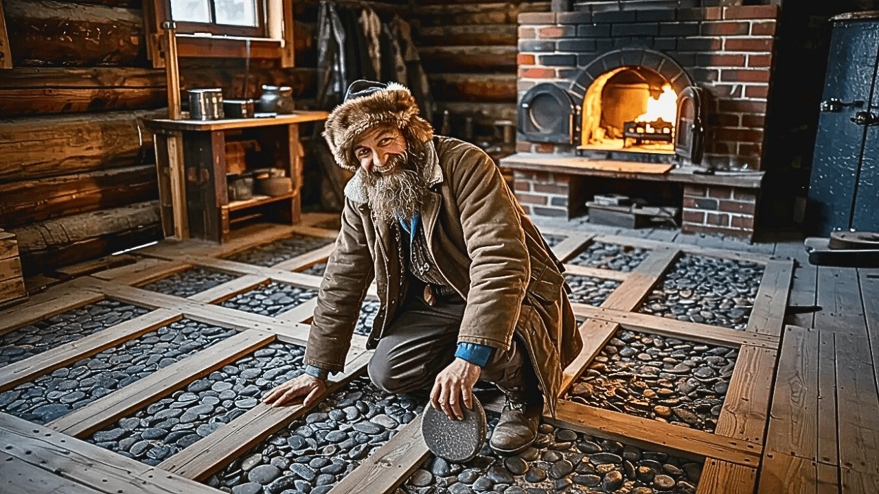 They Called His Gravel Floor Barbaric Until It Stored More Heat Than Any Wooden Floor